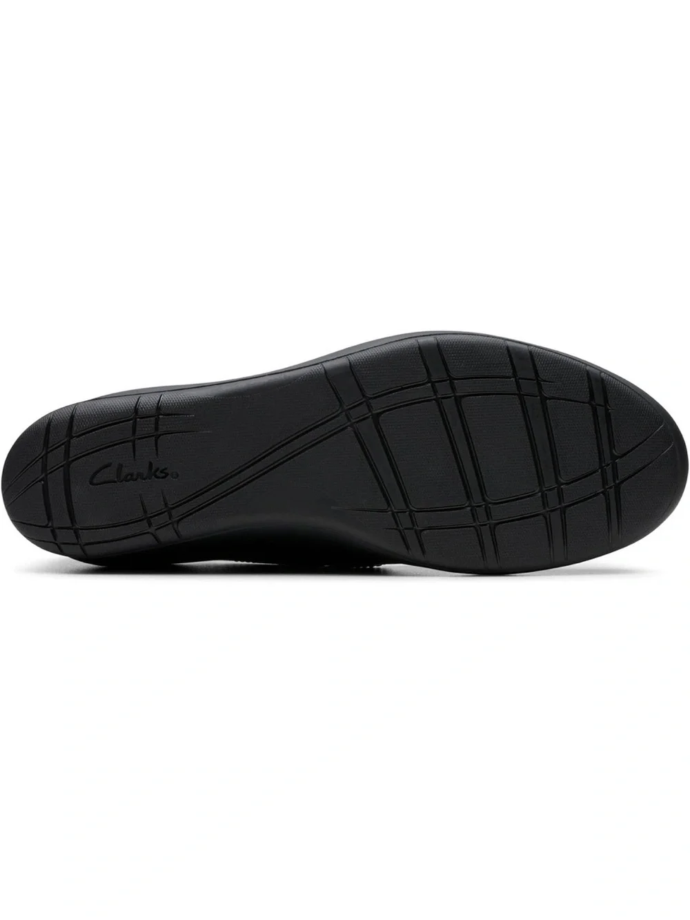 Clarks Women's Suttyn Walk Wedge Blk leather 11W 1281-1